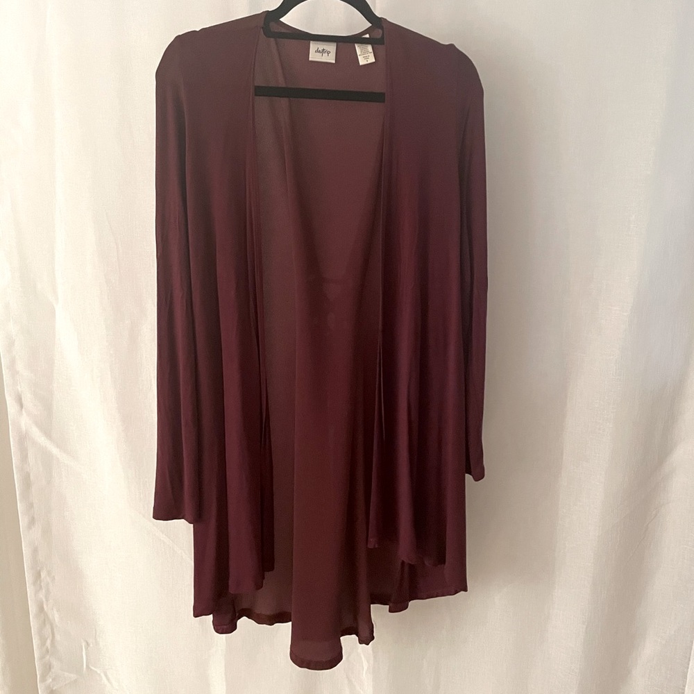 Cardi with lace back detail
